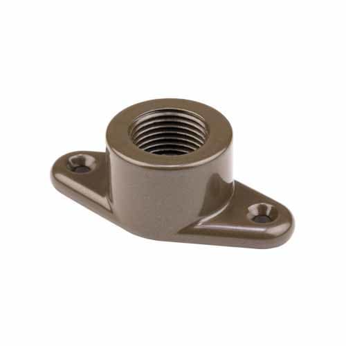 Mini Mount, 1/2" Thread Powder Coated Bronze Metallic For Wall/Deck Lights Mollusco Muro Series