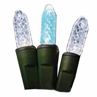 LED Light Set, 26' Pure White Blue Commercial Grade Frozen