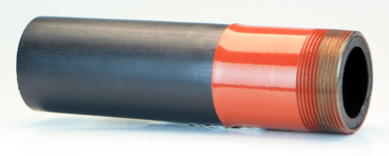 Transition Adapter, 2" x 8"MPT HDPE x Stainless Steel 304 Stainless Steel 710 Series