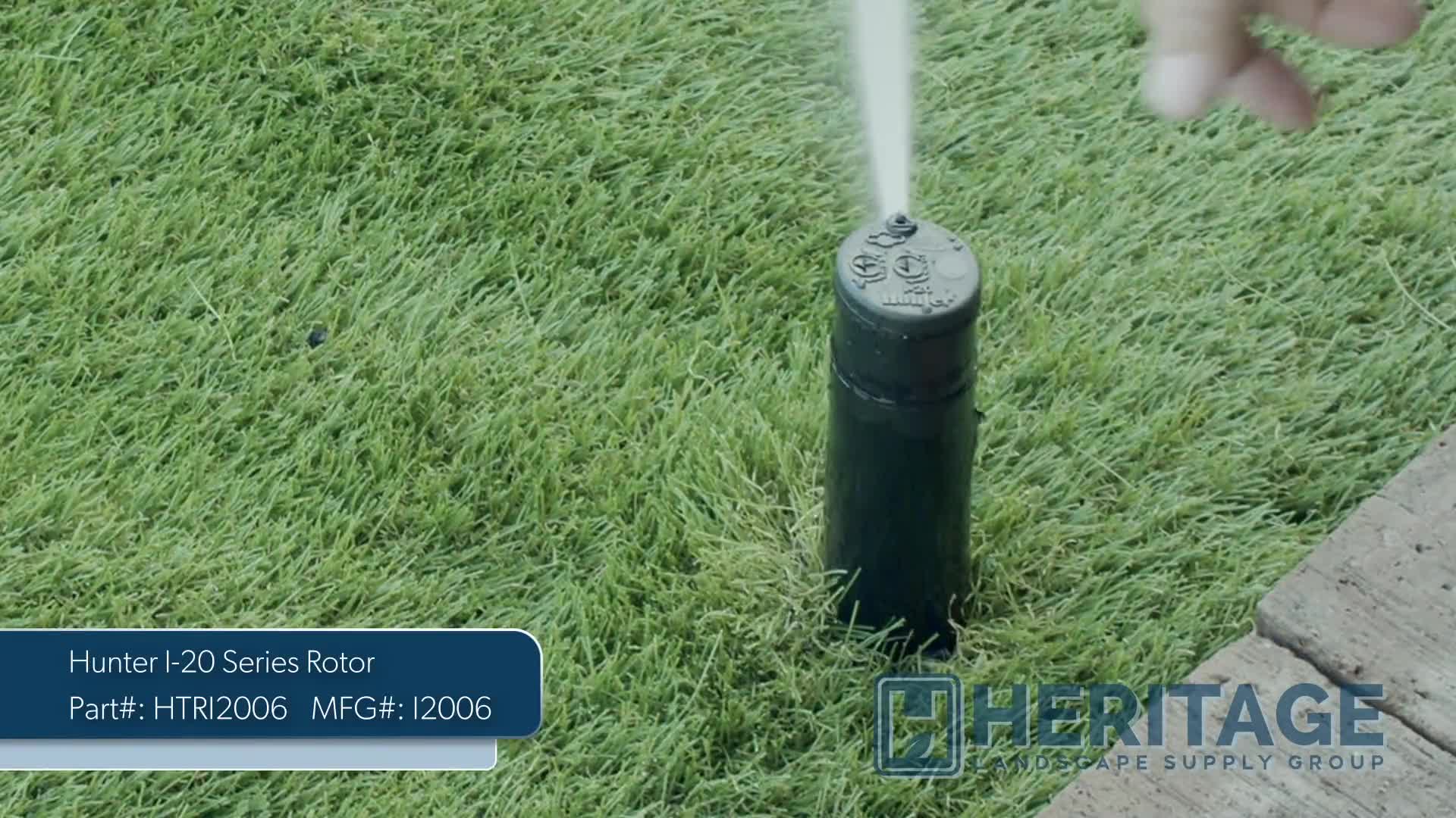 Hunter I-20 Rotor 6" w/ Check Valve | I2006
