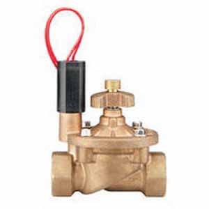 Hunter IBV Brass In-Line Valve with Flow Control 1" FPT