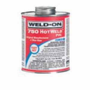 PVC Cement, 1 pt Metal Can 750 Hotweld Series Low VOC Specialty