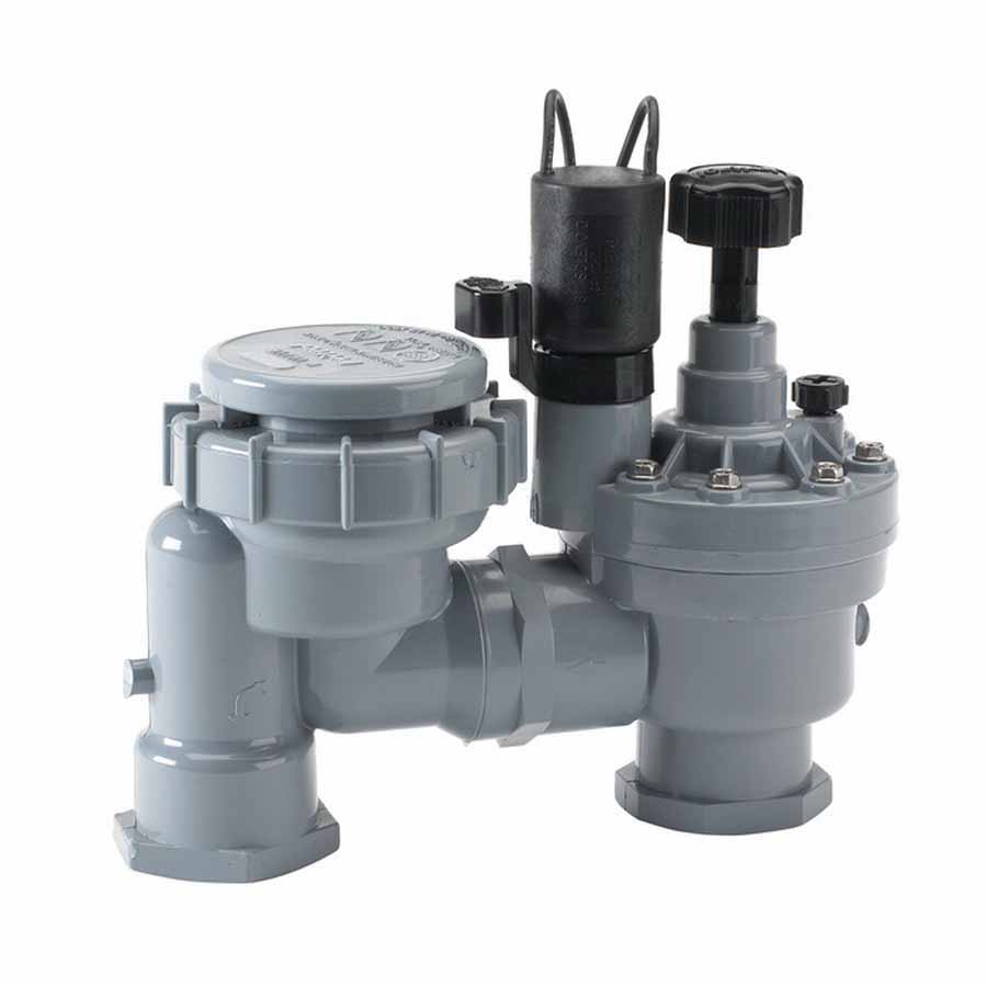 Anti-Siphon Valve, 3/4"Threaded PVC 10 - 150 psi 2700 Series Electric
