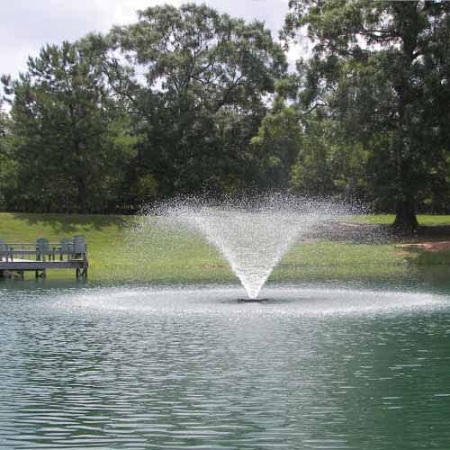 Fountain with Deep Water Aeration System, 26' W x 19" D x 8' H 208 - 240 V VFX
