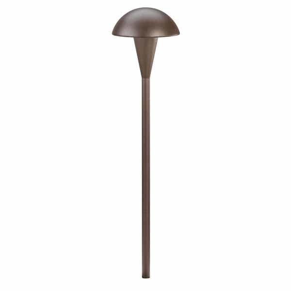 Path Light, 2.3 W Wedge S8 3156K LED Textured Architectural Bronze Aluminum 4.5" x 18.5"