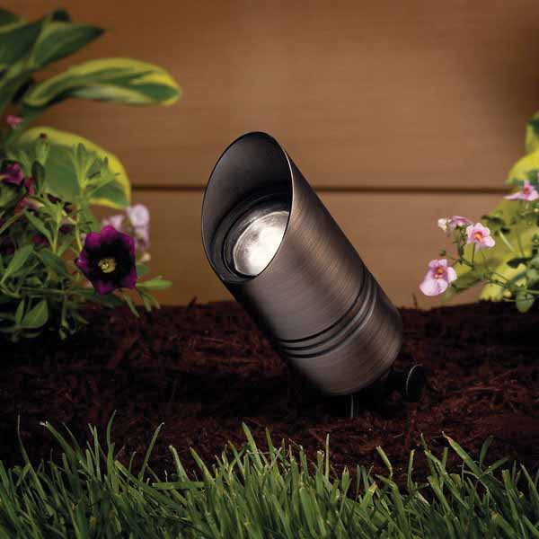Accent Light, 7.2 W Bi-Pin MR-16 Incandescent Centennial Brass