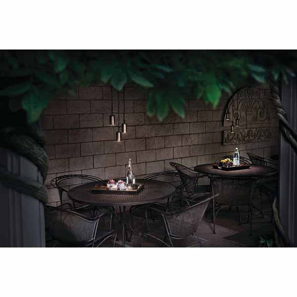 Pendant Light, 5 W Bi-Pin MR-16 Incandescent Centennial Brass Solid
