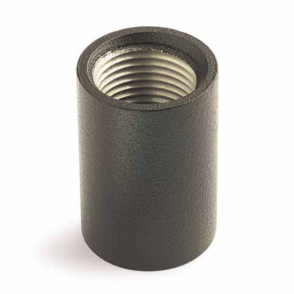 1.5" Textured Architectural Bronze Aluminum For 1/2 NPSM Threaded Stem Coupler