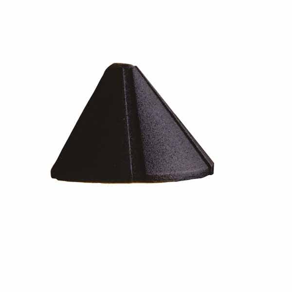Deck Light, 0.86 W 2700K Integrated LED Textured Black Aluminum Mini