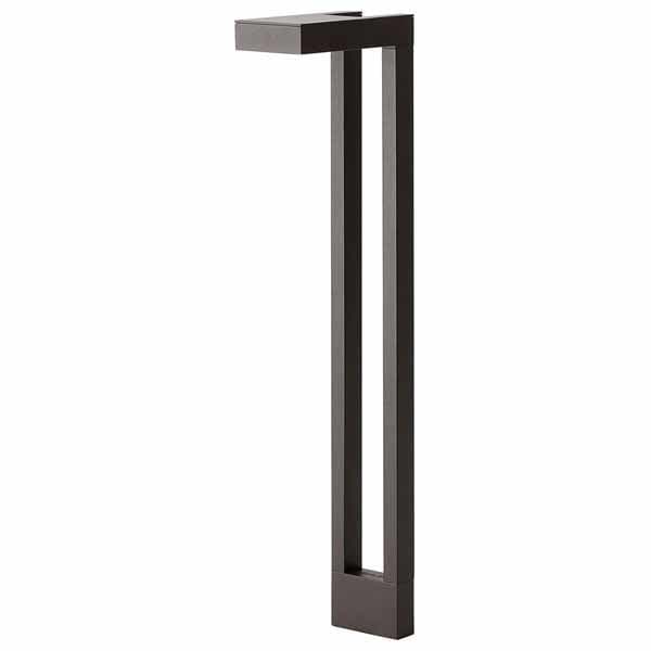 2 W Wedge T5 LED/Incandescent Textured Architectural Bronze Aluminum Two Arm Path Light | KIC15844AZT