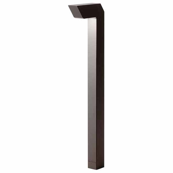 11.6 W Wedge T5 LED/Xenon Textured Architectural Bronze Aluminum Right Angle Path Light | KIC15846AZT