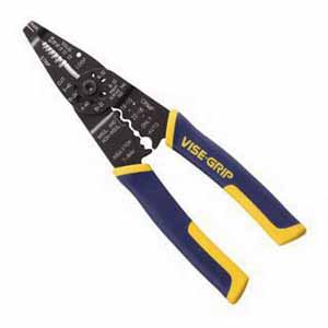Wire Stripper/Crimper/Cutter, 8" Steel CM8 Series