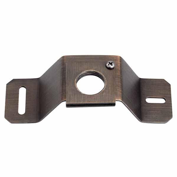 Tree Bracket, 6" x 1.5" x 1.25" Centennial Brass For 12 V Landscape Lights