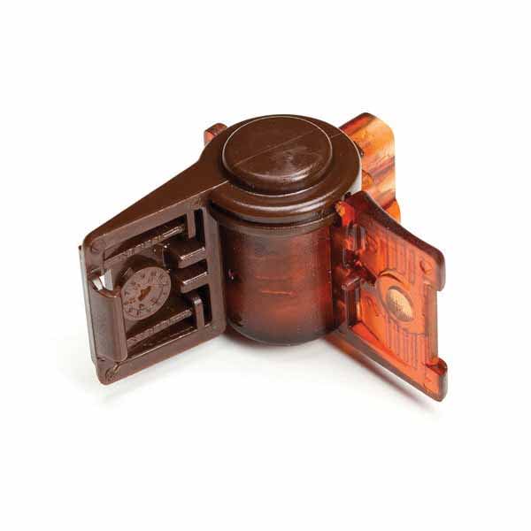 Wire Connector, 2" x 1" x 1" Brown Plastic For 12 V Landscape Lights Pro Series