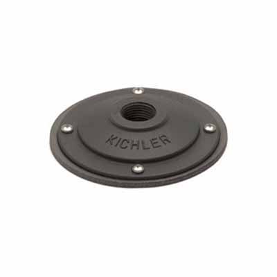 Mounting Flange, Textured Architectural Bronze Aluminum For 12 V Landscape Lights Surface