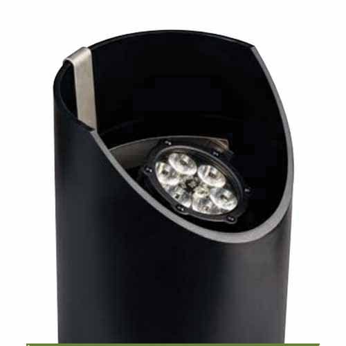 Well Light, 8.5 W 3000K LED Textured Black Cast Aluminum In-Ground