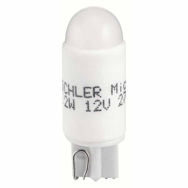 3000K LED T5 Wedge 1W 180 Degrees Degree 12V White Lamp | KIC18199