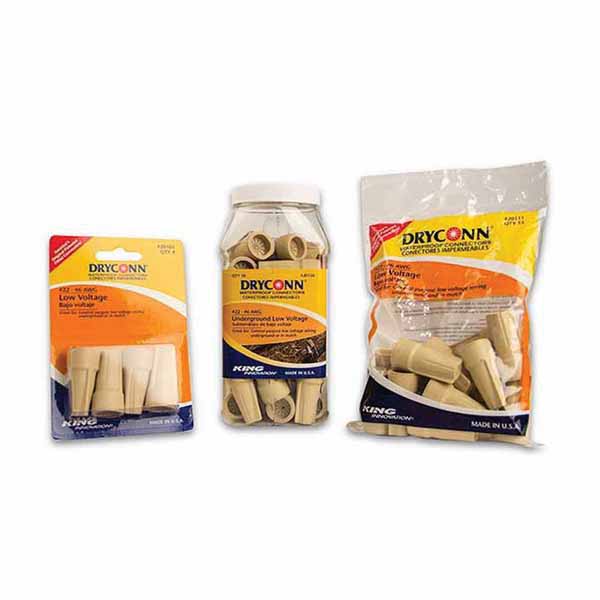KING TAN WIRE NUT 50/ CANNISTER | KNG20136PACK