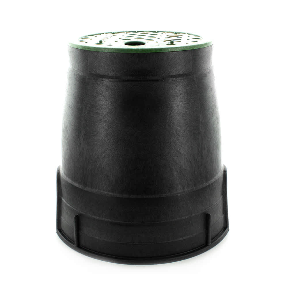 NDS D109 6" Round Valve Box With Overlapping Cover |  D109-GBOX
