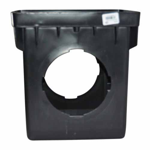 NDS Catch Basin, 12" X 12" Square 2-Outlet Black | 1200