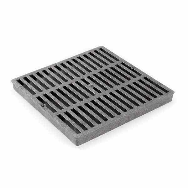 12" x 12" Square Drain Grate, HDPE Catch Basin Flat | 1211