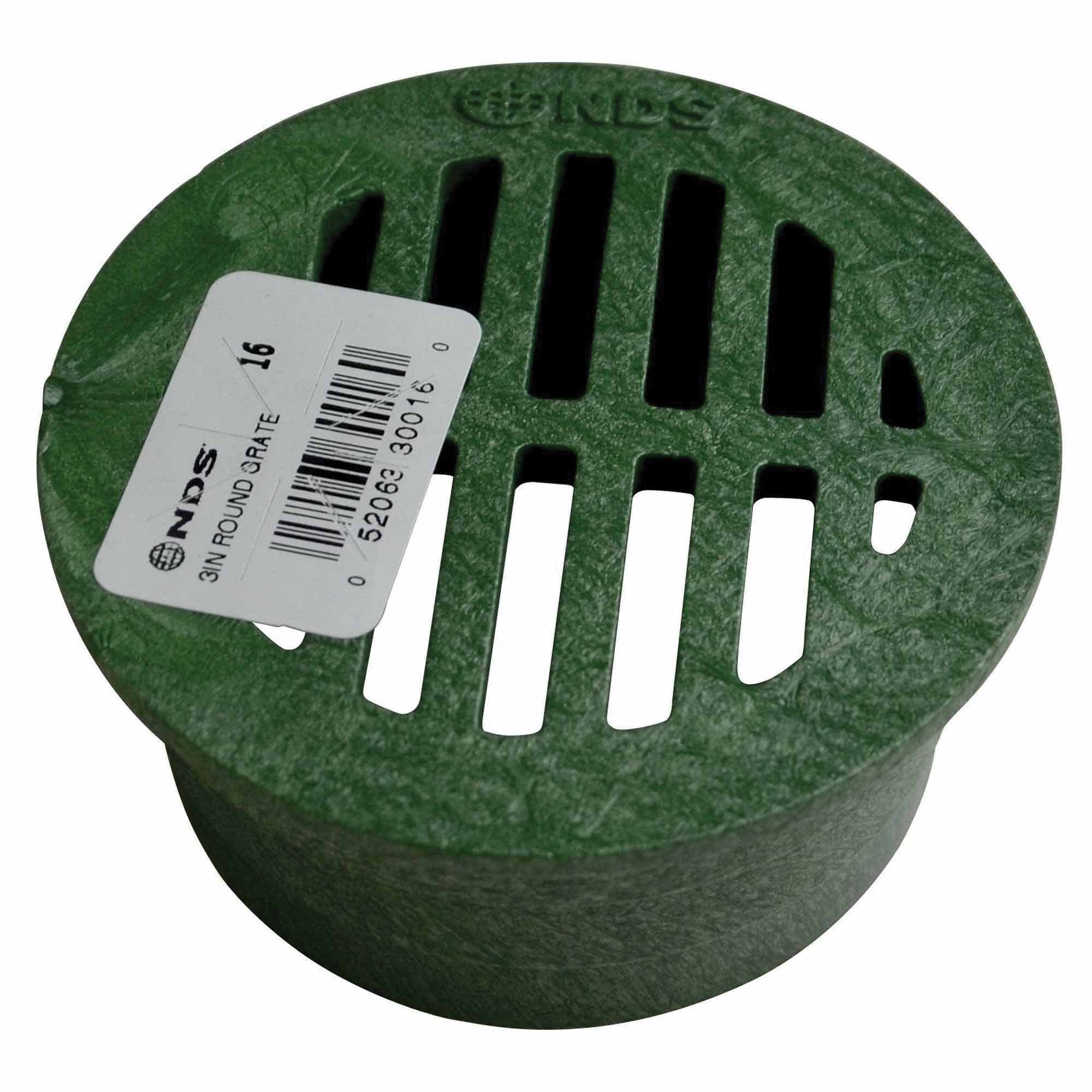 NDS Drain Grate, 3" Round Flat | 16
