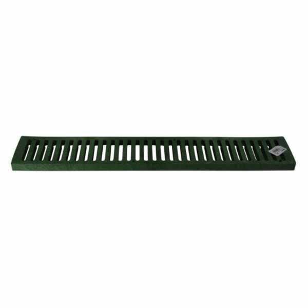 2' Rectangular Hdpe Green Flat Channel Drain Grate |  242