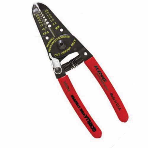 6" 20-10 Awg With Handle Lock Wire Stripper |  46005