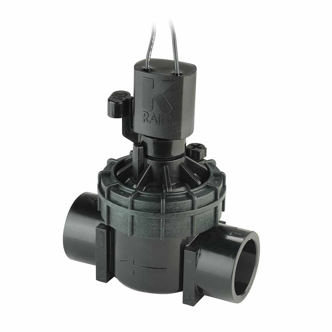 1" Female Slip PVC 20 - 150 psi PRO150 Series Jar Top Electric Valve | KRM7101JSL