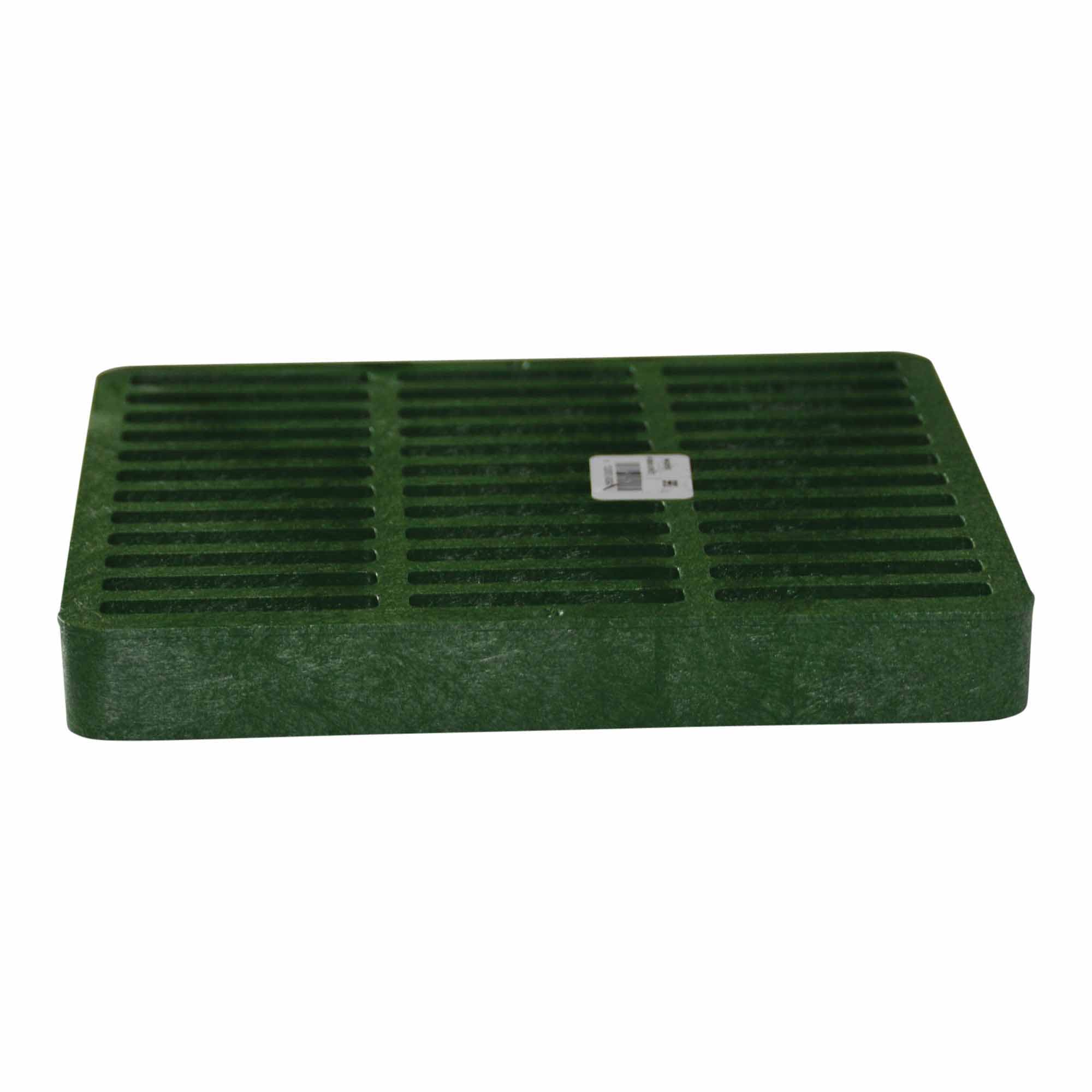 NDS Drain Grate, 9" X 9" Square Catch Basin Flat | 990