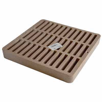 9" x 9" Square Sand Catch Basin Flat Drain Grate | NDS999S