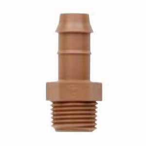 1/2" MPT For 17 mm 0.56 - 0.6" ID Techline EZ Dripline Adapter | NETTL050MA
