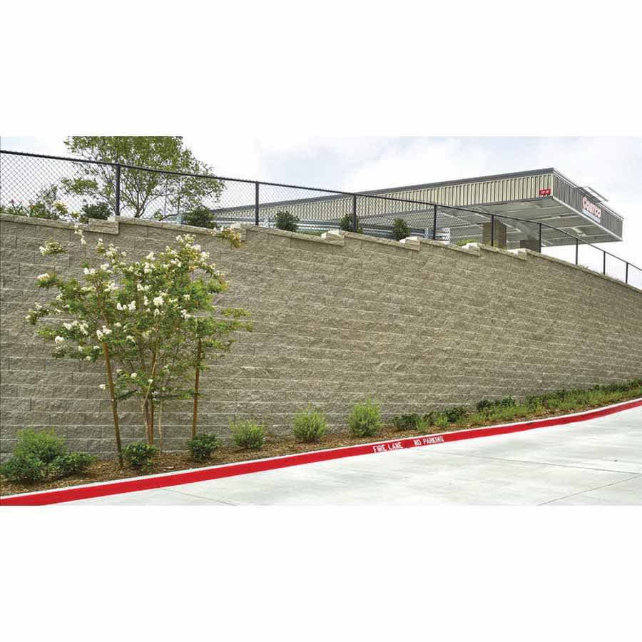 Pavestone Retaining Wall, 12" x 18.62" x 8" Structural Regal Stone Pro | 82722N