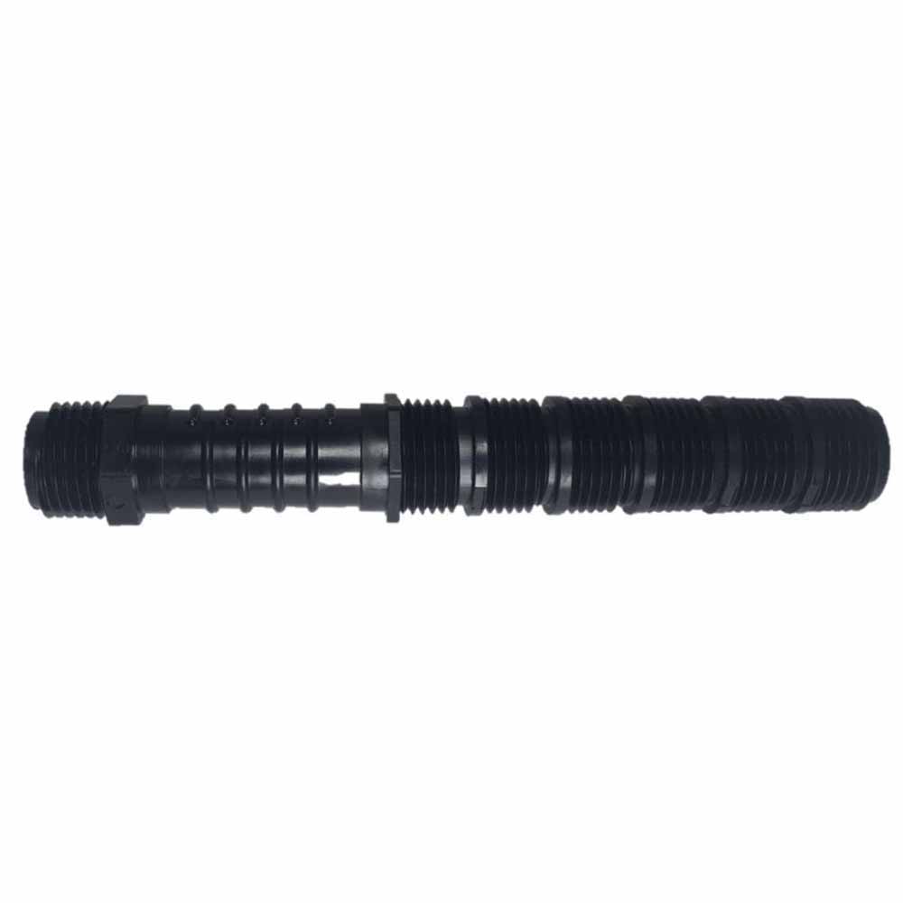 NDS Cut-Off Riser, 1/2" X 6"Mipt Black Ldpe Flexible | FCO-0500