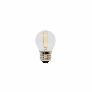 1 W E26 Medium G45 Globe COB LED Lamp | PATLEDG4512WW