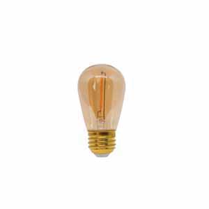 1 W E26 Medium S14 Sign COB LED Classic Filament 12 V Lamp | PATPPLEDS1412AMB