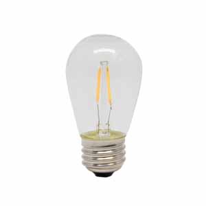 Dimmable Lamp 1W E26 Medium S14 Sign COB LED Classic Filament 120V | PP-LED-S14-WW