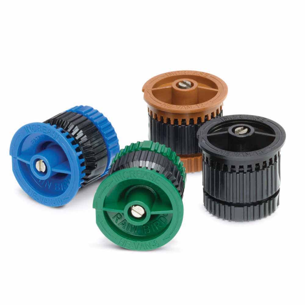 Rain Bird Spray Nozzle, 12' 90 - 360° Arc 1.67 - 2.37 Gpm | HE1201