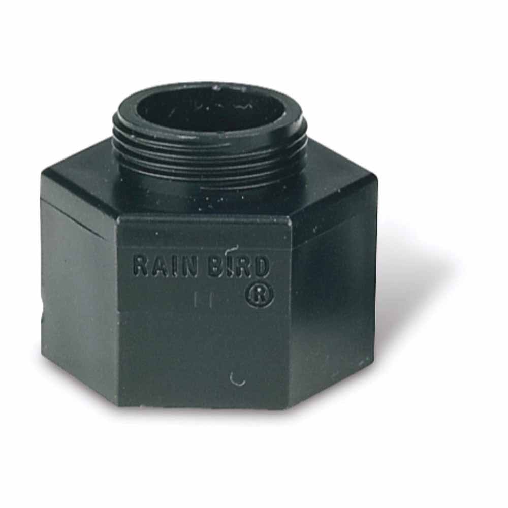 1/2" FNPT x Nozzle Thread Plastic PA8S Series with Screen For 1/2" MPT Threaded Risers Shrub Adapter | RBLPA8S