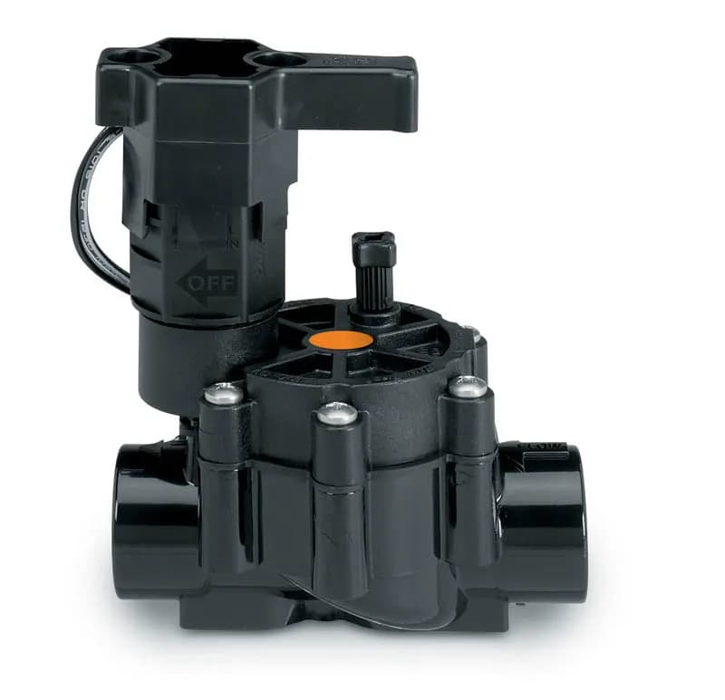1" FNPT Plastic 15 - 150 psi LFV100 Series Low Flow In-Line Drip Irrigation Valve | RBLLFV100