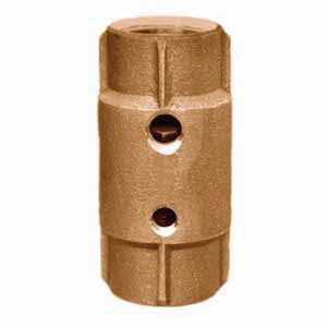 1" FNPT Lead-Free Silicon Bronze Cast 400 psi Double Tap Stemmed Spring Check Valve | SIM581SB