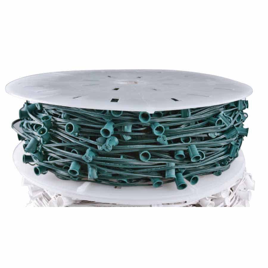 C9 Green Wire 12" Spacing SPT-1 18 AWG | C9-1000-12-G