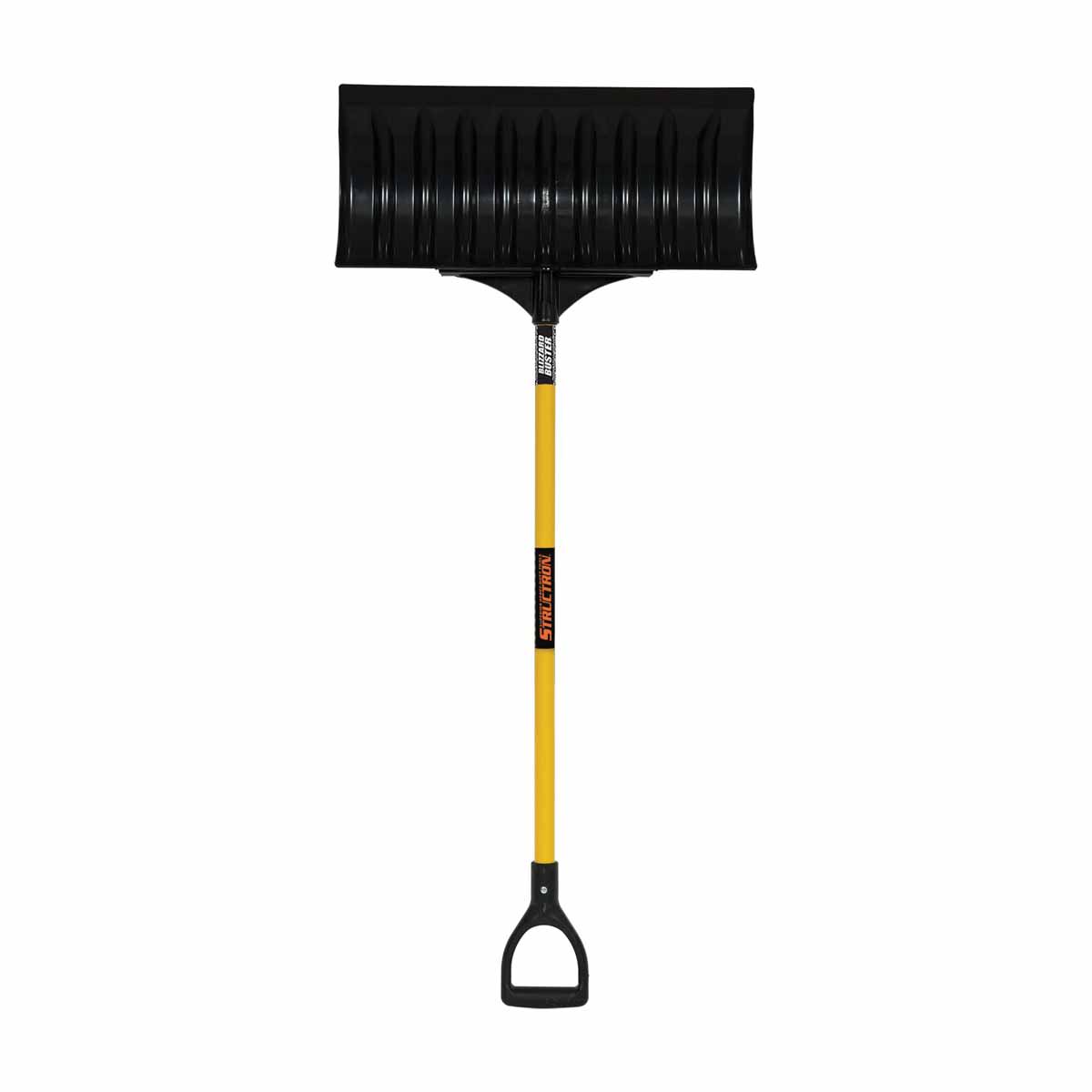 24" ABS and Polycarbonate Blade Premium Fiberglass Handle Snow Pusher | STRPP100