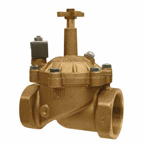 1-1/4" Red Brass 20 - 200 psi 950 Series Electric 2-Piece Diaphragm Valve | SUP950125DW