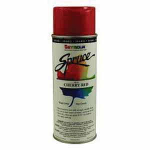 16 oz Can Flat Black Enamel 0.77 - 0.85 Relative Spray Paint | SPYFBLACK16