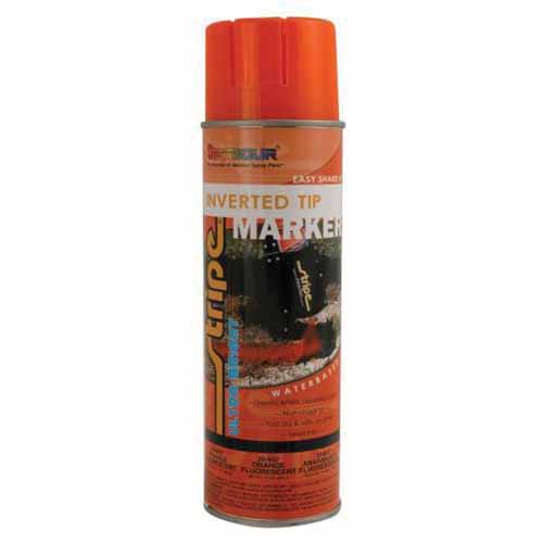 Marking Paint 20 oz Can Aerosol White Water Based Inverted Tip | SPYWHITE