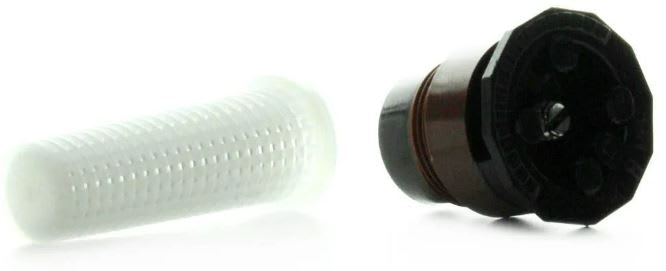Spray Nozzle, 12' 180° Half Circle Male Threaded 0.05 - 4.58 gpm Plastic Brown MPR+ with Screen