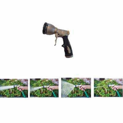 3/4" Fht Gold Multi-Pattern Spray Nozzle |  NG200-8S