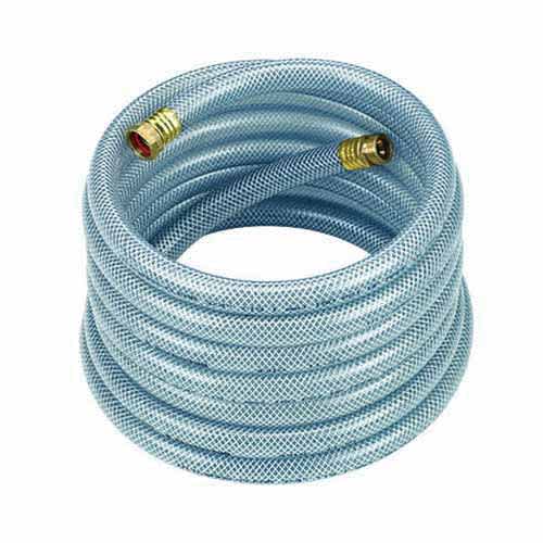 1" FPT/MPT 100' Clear Flexible PVC Medium-Duty Hose | UNDH10100C