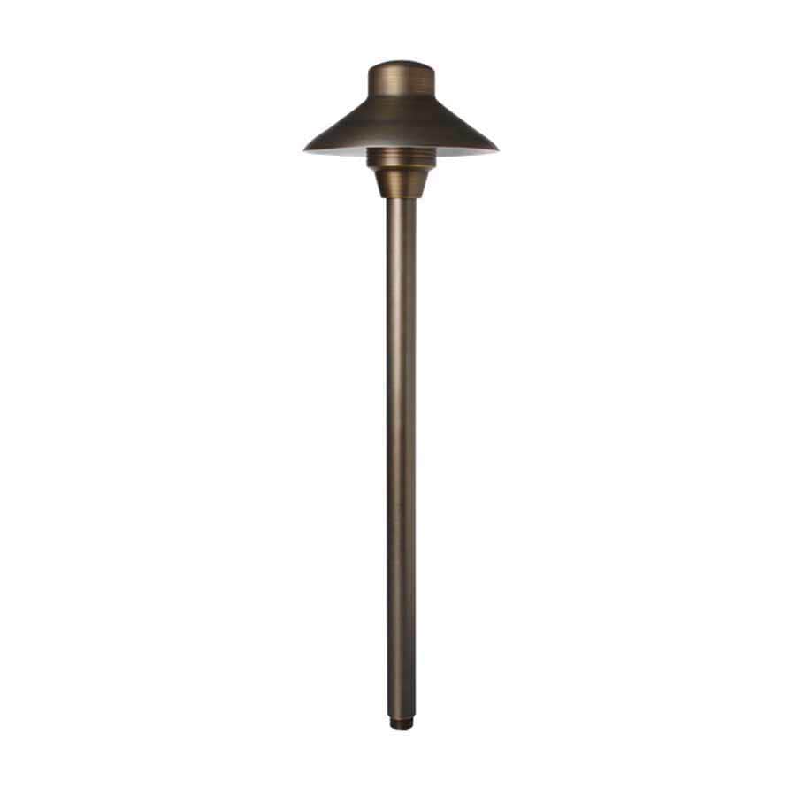 2 W GU5.3 T3 3000K LED Weathered Brass Solid Brass Lancer 6 Knights Series Area Light | UNIL612L2